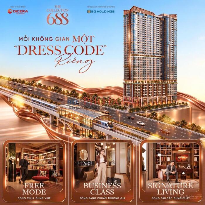 Bán căn hộ The Collection 688 QL 13 2pn3ty thanh toán 15%nhận nhà!0393493443