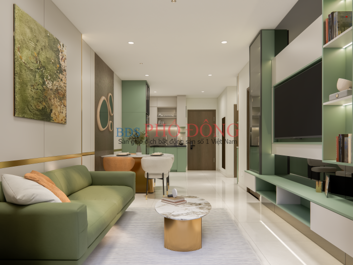 Bán gấp căn 2PN2WC bcons Lái Thiêu diện tích 65m2 view Lanmark 81 giá 3.392 tỷ