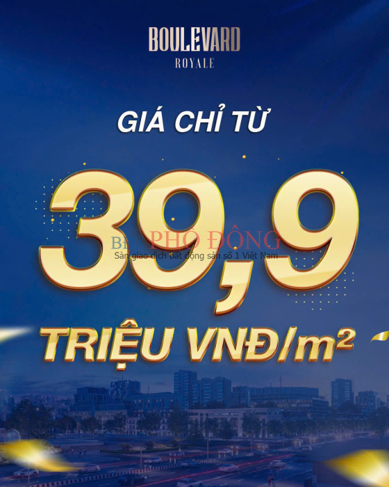 Dự Án Boulevard Royale Nằm Trên Trục Đại Lộ Bình Dương