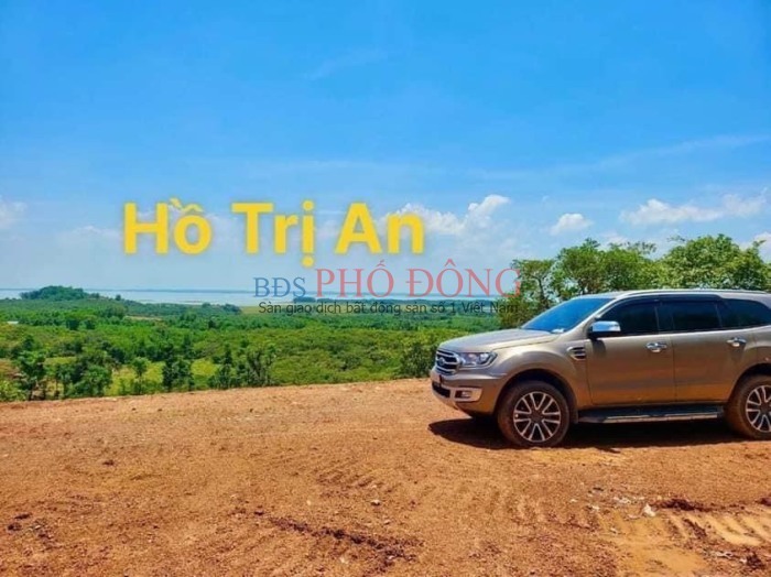 Bán đất view hồ Trị An, 1200m2, giá 900tr