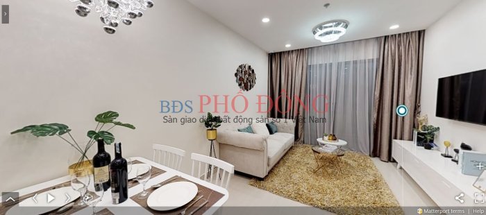 Chính chủ Cho thuê căn hộ mới 59m2 2PN 1WC Full nội thất Vinhomes Nguyễn Xiển Q9