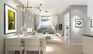 Cho thuê căn hộ cao cấp Saigon Land, 2 phòng ngủ, đầy đủ nội thất, giá 12 triệu